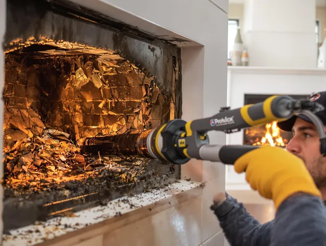 Professional chimney cleaning by Covina Chimney Sweep in Covina, CA