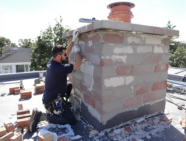 Advanced chimney repair process by Covina Chimney Sweep in Covina, CA