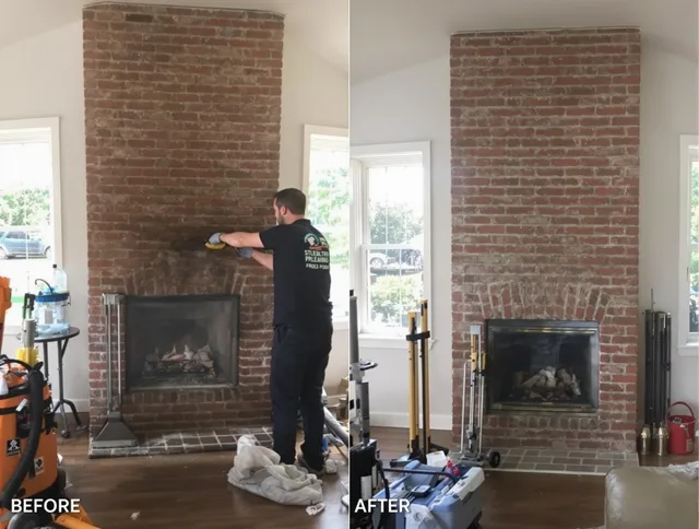 Finished chimney sweeping service by Covina Chimney Sweep in Covina, CA