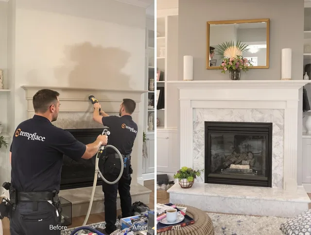 Professional soot removal by Covina Chimney Sweep team in Covina, CA